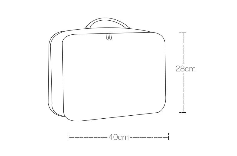 Folder Document Bag Multi-function A4 Grid File Folder Fabric Document Boxs Holder Storage For Passport Ticket Package Pouch