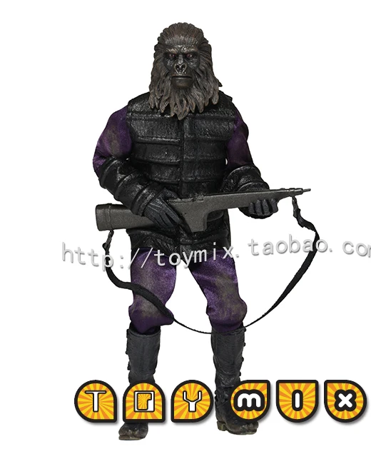NECA Rise of the Planet of Apes orangutan Soldier 8 дюймов одежда Подвижная кукла Модель Действие F