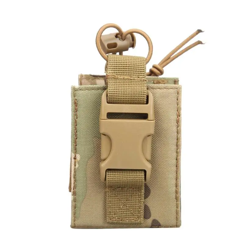 05 Открытый Molle нейлон Радио Walkie держатель рации сумка охотничья сумка наружный подсумок Карманный держатель сумка Подсумок карман - Цвет: 05