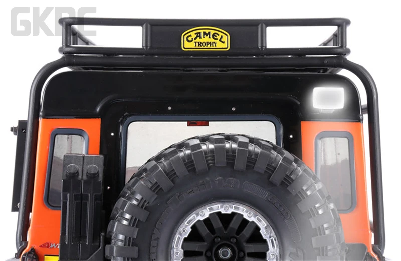 1 шт. задний фонарь для автомобиля на гусеничном ходу 1/10 Rc Traxxas Trx4 Bronco Axial 90046 90047 Jeep