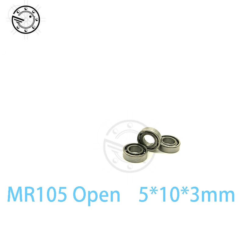 Мини шаровые подшипники MR105 открытого типа 50 шт. 5x10x3 мм 5*10*3 Бесплатная