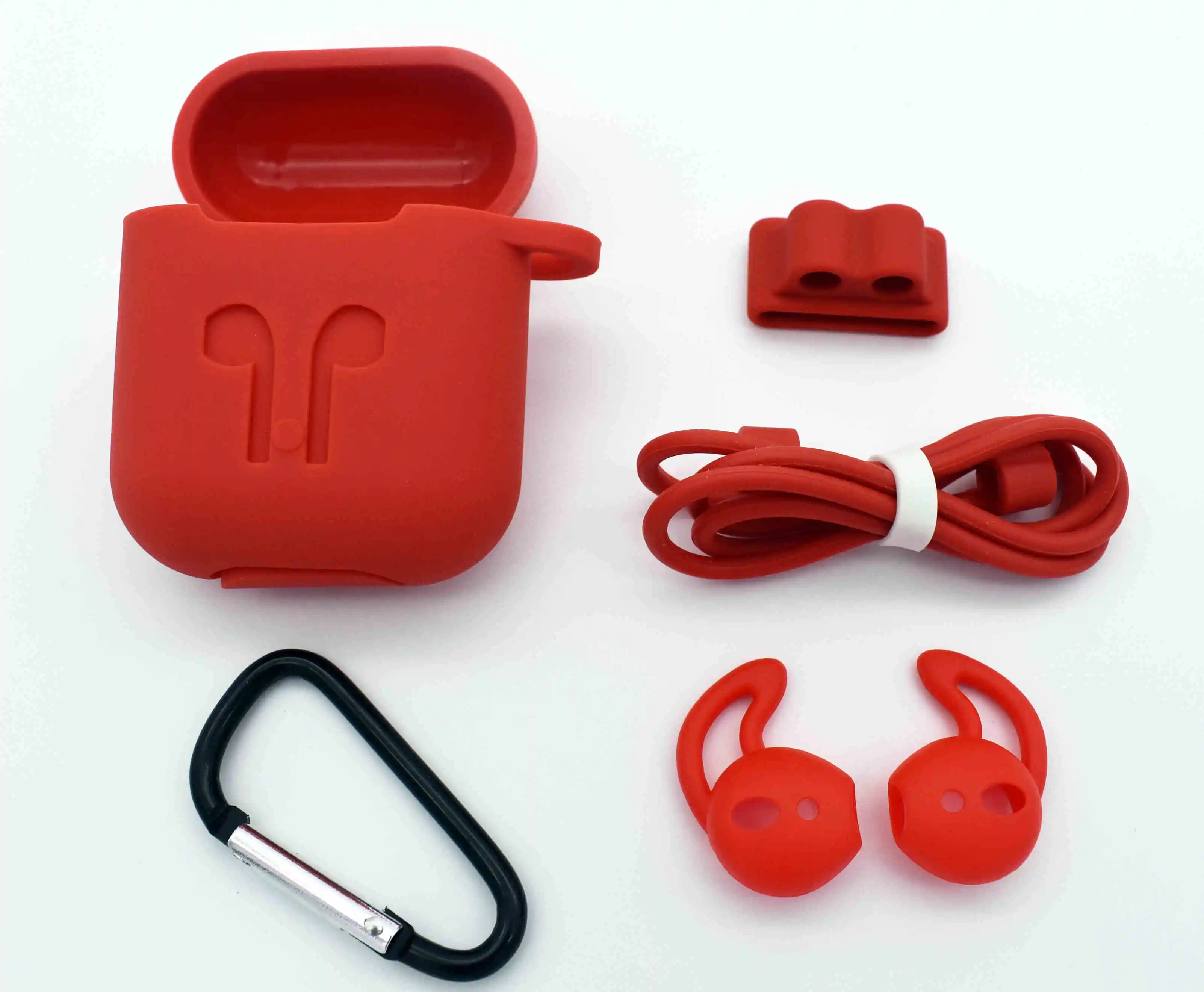 CALETOP 5 в 1 мягкий силиконовый чехол для Airpods, беспроводной чехол для наушников Airpod для KD10 i10 V8 I12 TWS, защитный чехол
