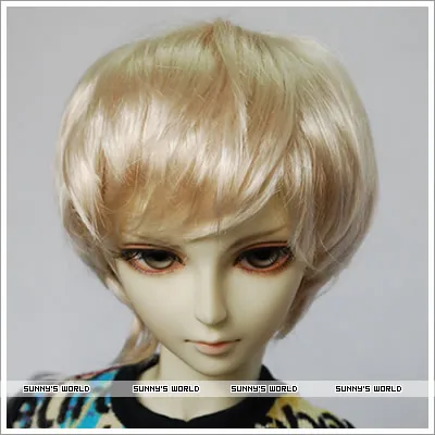 Аксессуары для шарнирных кукол парик короткие волосы BJD/SD в комплект не входит