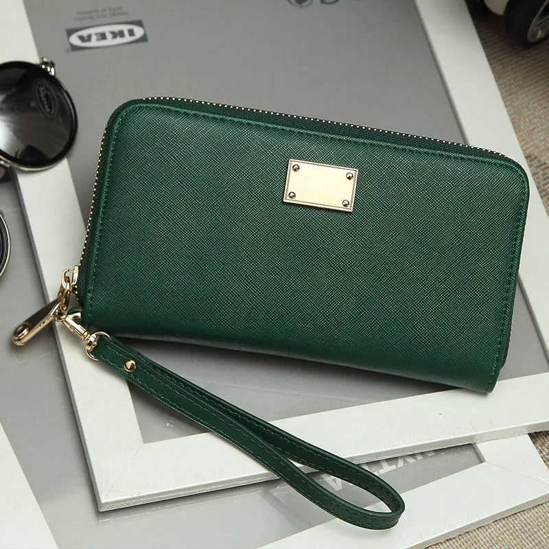 Фото Женские кошельки и искусственная кожа на молнии с ремешком 2020 purse zipper women fashion Женские кошельки и искусственная кожа на молнии с ремешком 2020 purse zipper women fashion