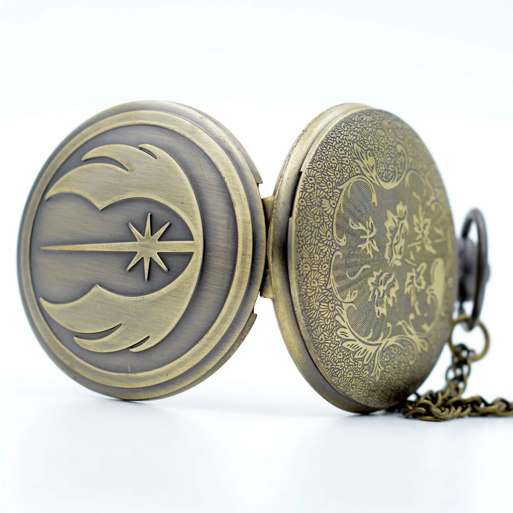 Часы наручные мужские и женские кварцевые с чёрным циферблатом подвеской на