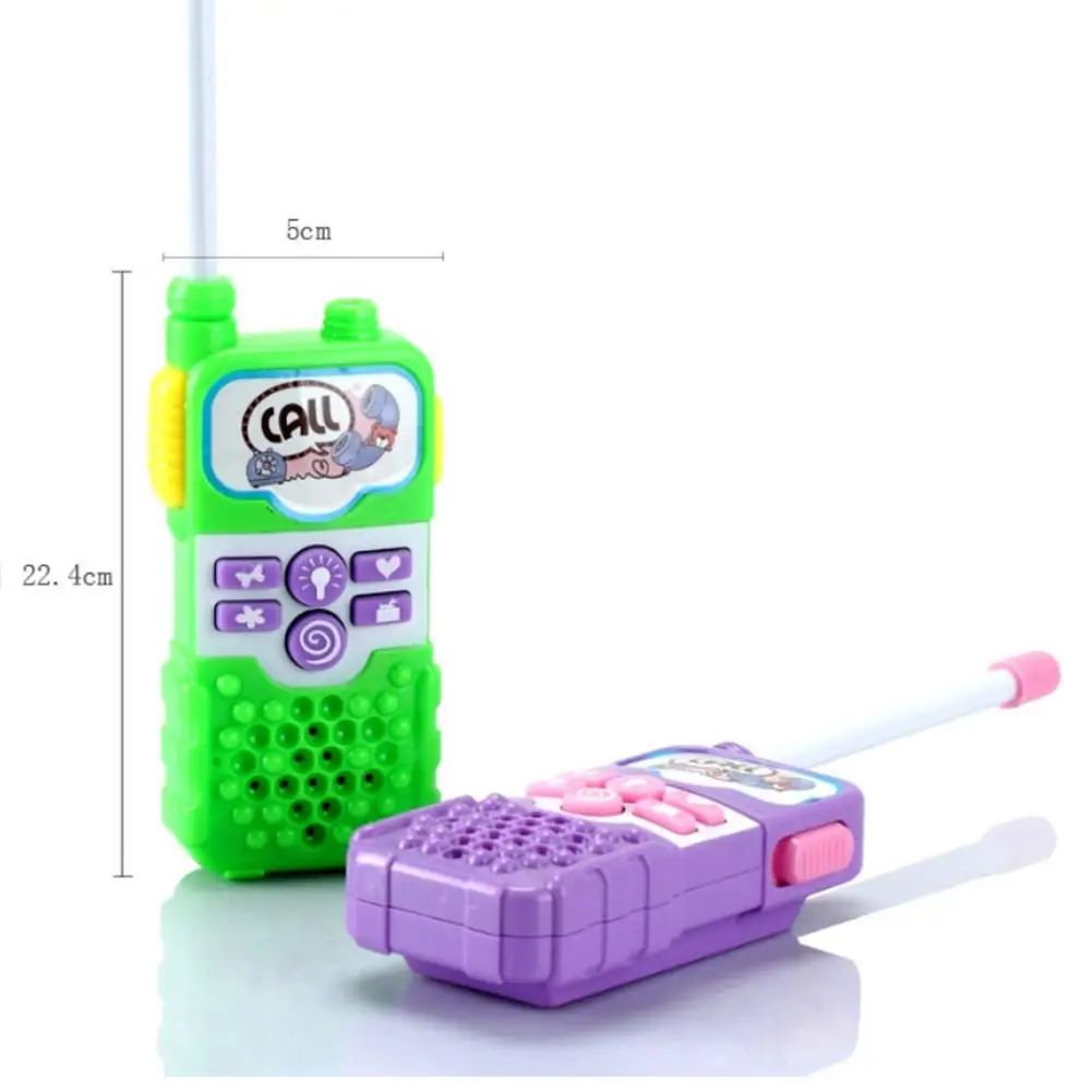 Рации Детские с голосовой активацией мультяшная рация для мальчиков и девочек