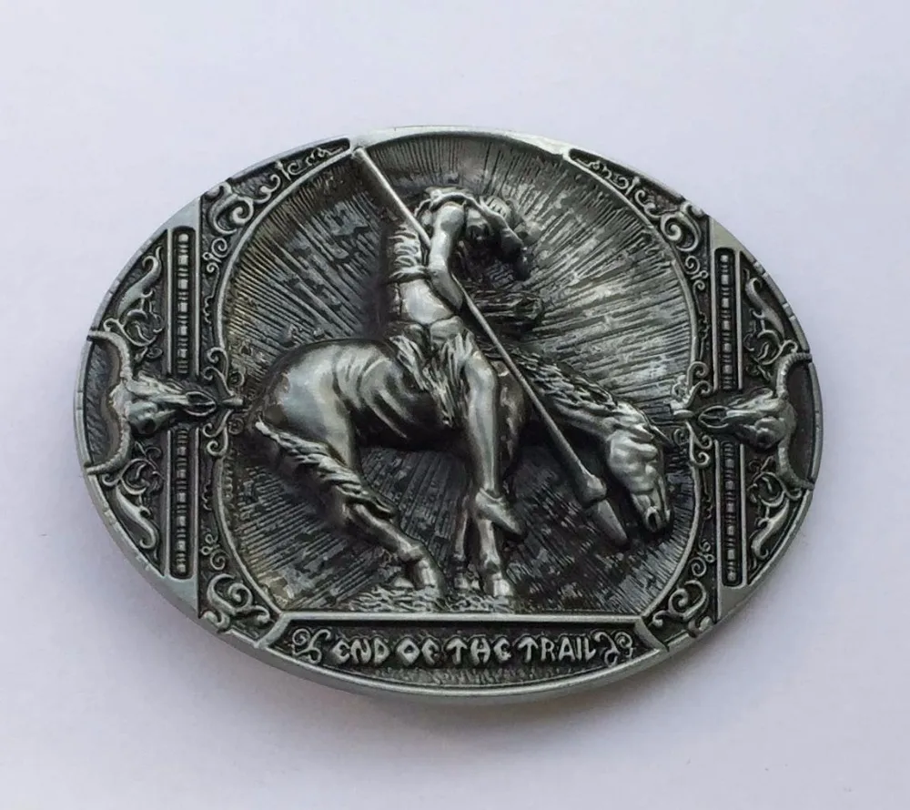 Пряжка для ремня The End Of Trail Horse Rider|belt buckle|belt buckle westernwestern belt |