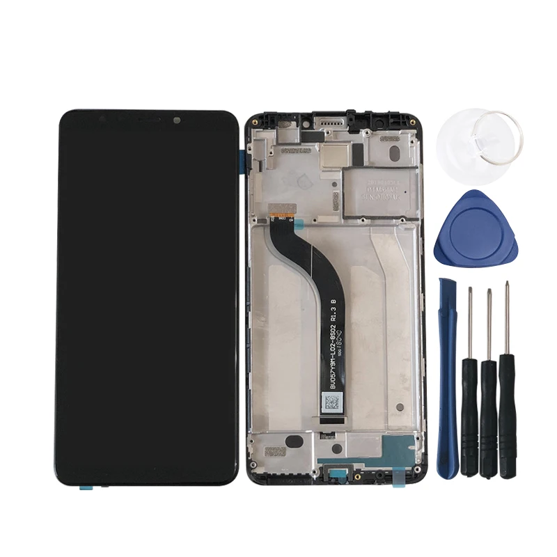 M& Sen Для 5," Xiaomi Redmi 5 ЖК-дисплей с рамкой+ сенсорная панель дигитайзер сборка для Redmi 5 дисплей