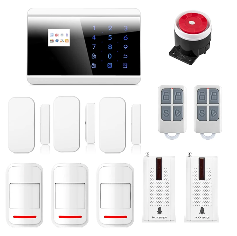 Интеллектуальная Система Охранной Сигнализации Умный Анти-вор Беспроводной GSM