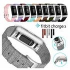 Ремешок для часов, аксессуары для Fitbit Charge 3 2019, модный Военный нейлоновый ремешок для часов, Прочный Баллистический ремешок