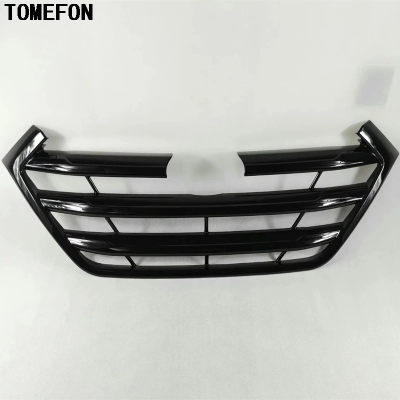 Наклейка на переднюю решетку радиатора для Hyundai Tucson 2016 2017 ABS|hood trim|front grill covergrill trim |