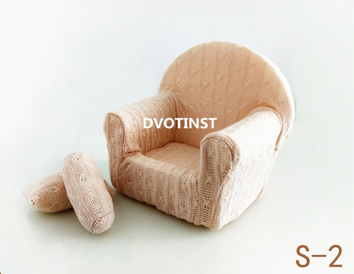 Dwotinst новорожденный детский Подставки для фотографий мини диван кресло + 2 шт.