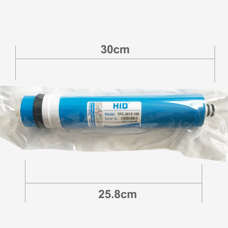 HID TFC 2012 100 GPD RO мембрана для 5 ступенчатого очистителя водяного фильтра система
