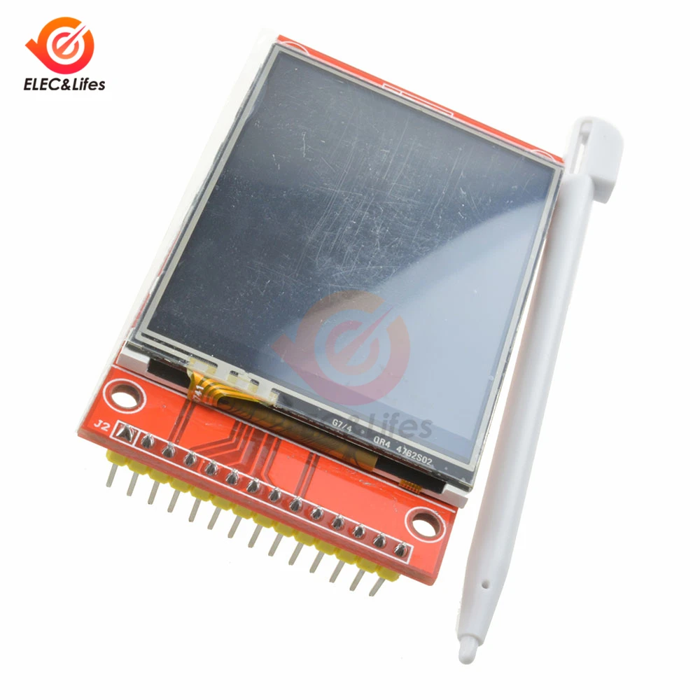 

2.4 Inch 240X320 TFT LCD Touch Screen Shield SPI Interface for Arduino R3 ILI9341 3.3V SPI Serial 2.4'' LED Display Panel