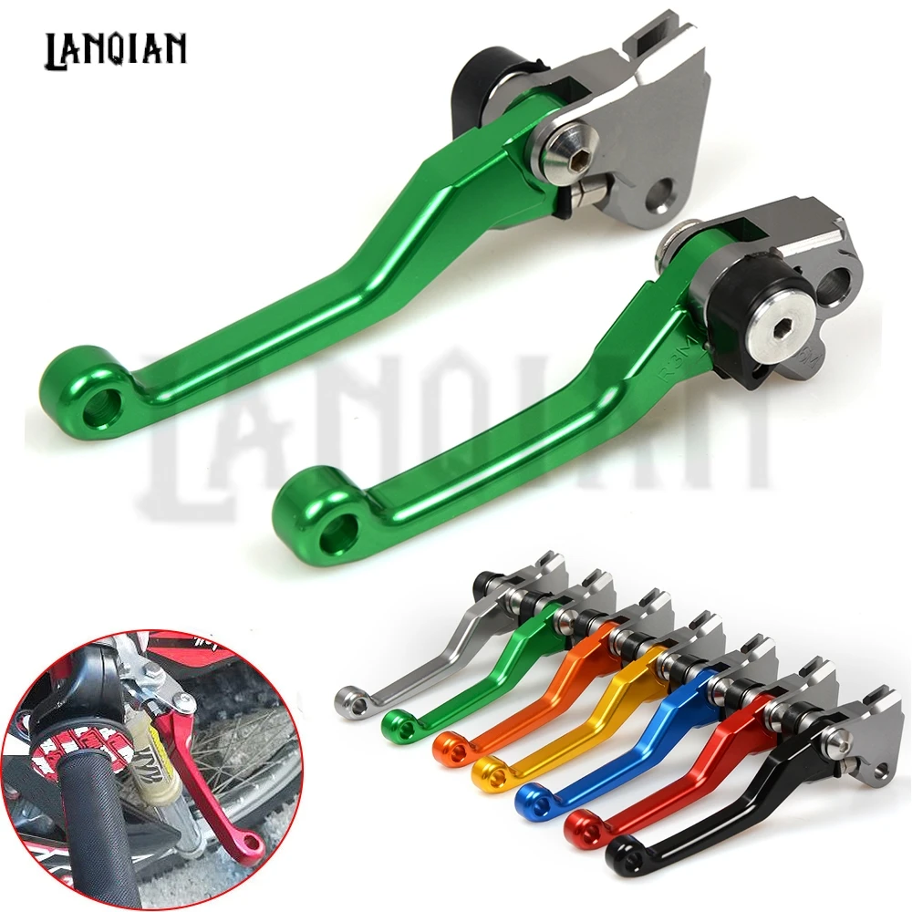 CNC Мотоцикл Dirt bike Pivot тормозные рычаги сцепления для KAWASAKI KX250F 2013 2018 аксессуары