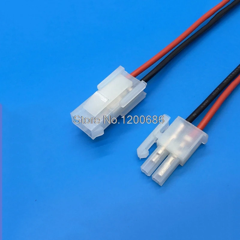 10 см 18AWG комплектов 2-контактный/ходовой 4 2 мм 5557 5559 клемма проводки электрический
