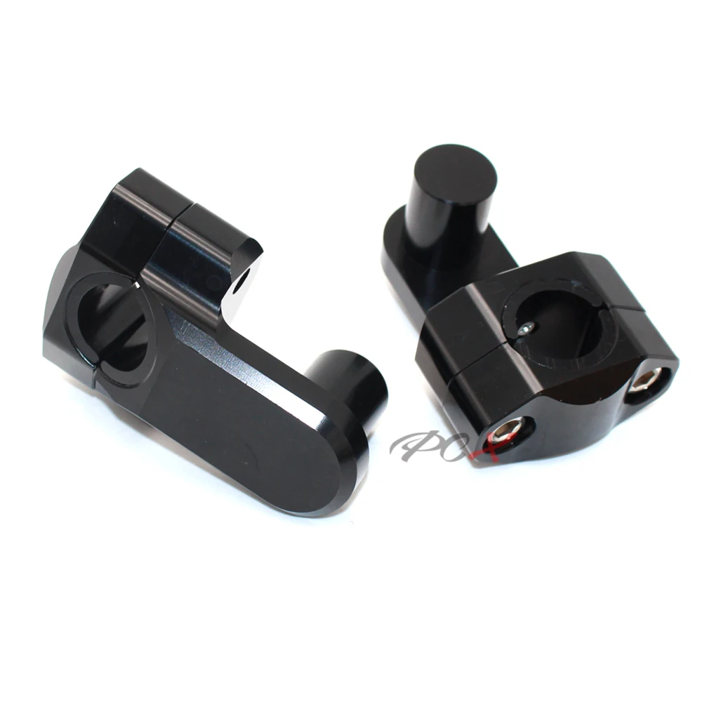 

28mm Motor Handlebars Fat Bar Mount Clamps Risers For R nineT 28mm 2014 2015 2016 2017 2018 S1000R 2013 2014 2015 2016 2017 2018