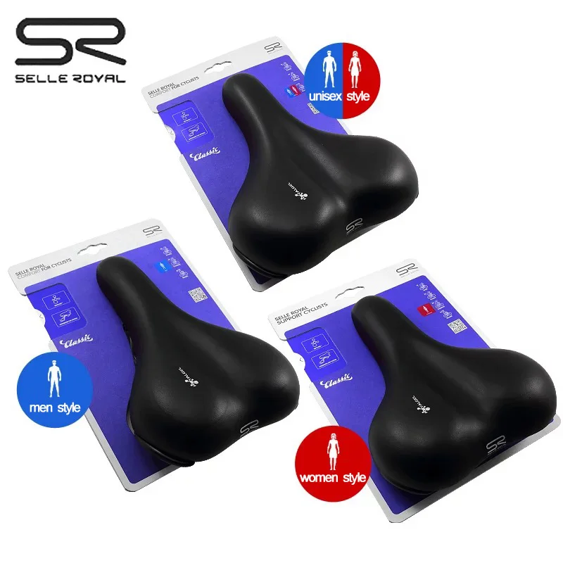 

Selle Royal Bicycle MTB Saddle Silicone Comfort Seat Cushion Soft Saddle Cover Ladies Man General Road Cycling Bike Accessories