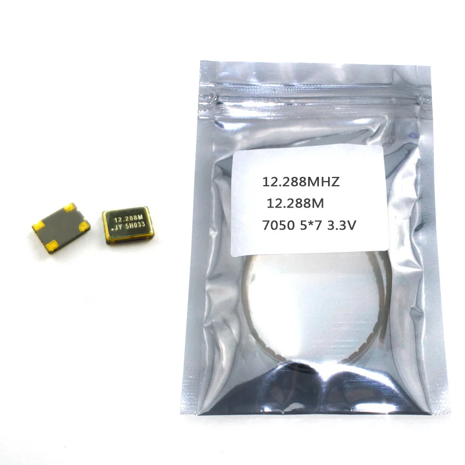 10 шт. SMD 5070 активный кварцевый генератор OSC 12 288 МГц M 7050 5*7 3 В 25ppm|smd 3v|smd oscillatorsmd 50 |