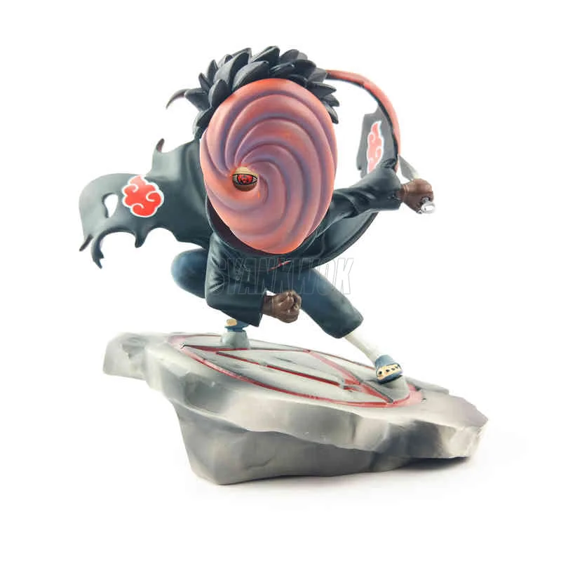 Tobi OPP 16cm Аниме Наруто ПВХ Итачи огонь боль Nagato Yahiko Tobi Hidan фигурка ноль Коллекция Модель игрушки - Цвет: Tobi OPP 16cm