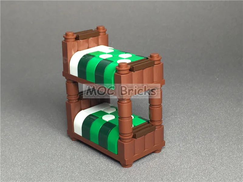 Конструктор MOC детский 2 шт./лот украшение сделай сам мебель для односпальной