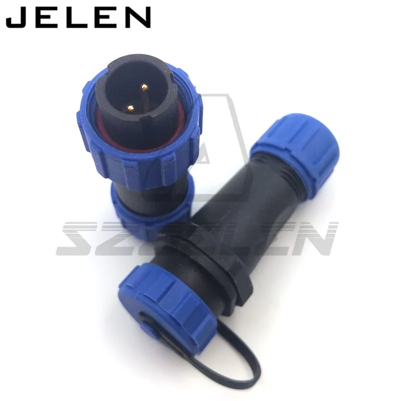 SP13 2pin 3pin 4pin 5pin 6pin 7pin 9pin водонепроницаемый авиационный разъем и розетка, открытый светодиодный разъем питания