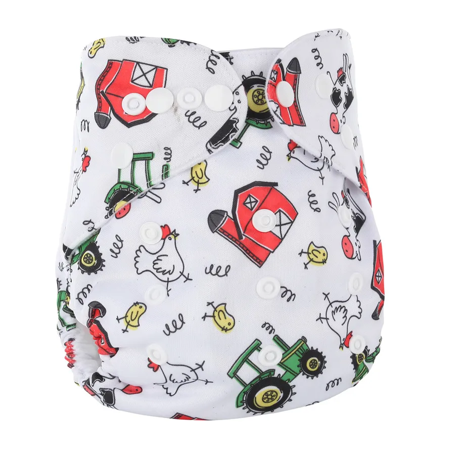 one A49 diaper Водонепроницаемый ПУЛ Детские младенческие Подгузники подгузник ребенок Ткань подгузник карман; многоразовые подгузники с вкладыш в подгузник; моющиеся брюки подгузник Обложка - Цвет: one A49 diaper