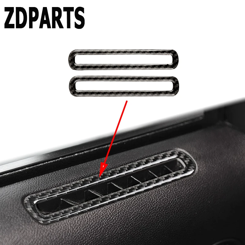 ZDPARTS 2 шт./компл. наклейка из углеродного волокна отделка для Ford Mustang 2015 16 17 GT500 GT 350