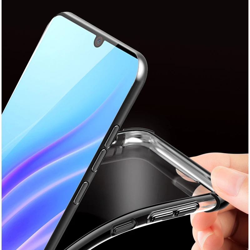 For Nubia Z18 NX606J Case cover Soft Transparent TPU Phone Cases Heavy Duty Protection NubiaZ18 back coverS shell | Мобильные