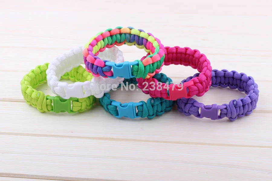 

Paracord Survival Bracelet(custom size and colour)