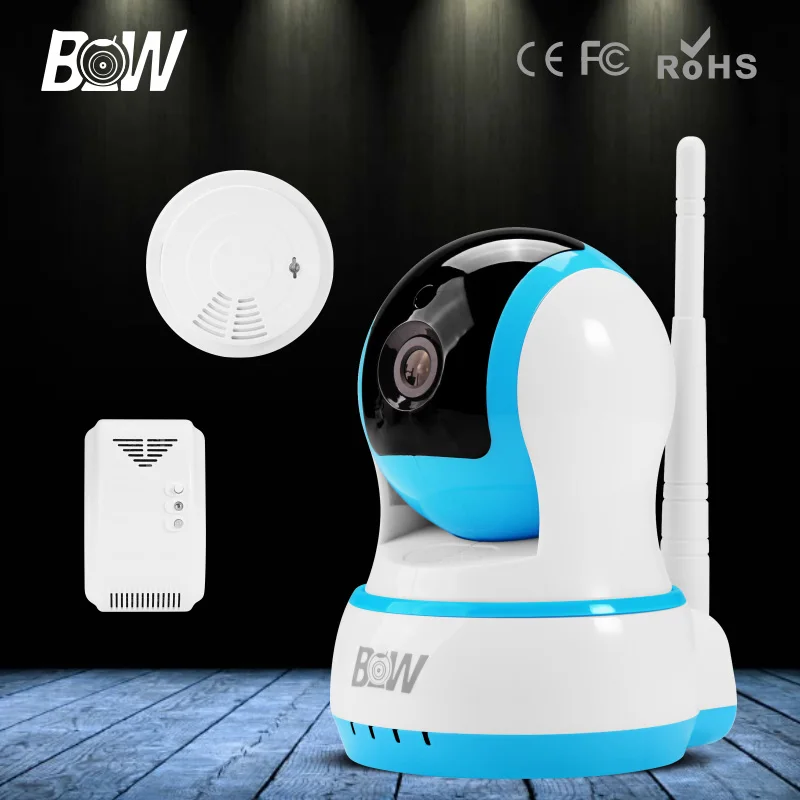 Bw Беспроводной Wi Fi IP Камера HD 720 P/T инфракрасный ИК аудио Запись P2P ценных T Y