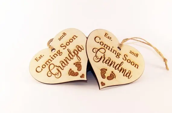 

Personalized Wooden Love Heart Tags Engraved Gift Wine Charm Baptism Bridal Shower Tag Rustic Wedding Favors Pregnancy ornament