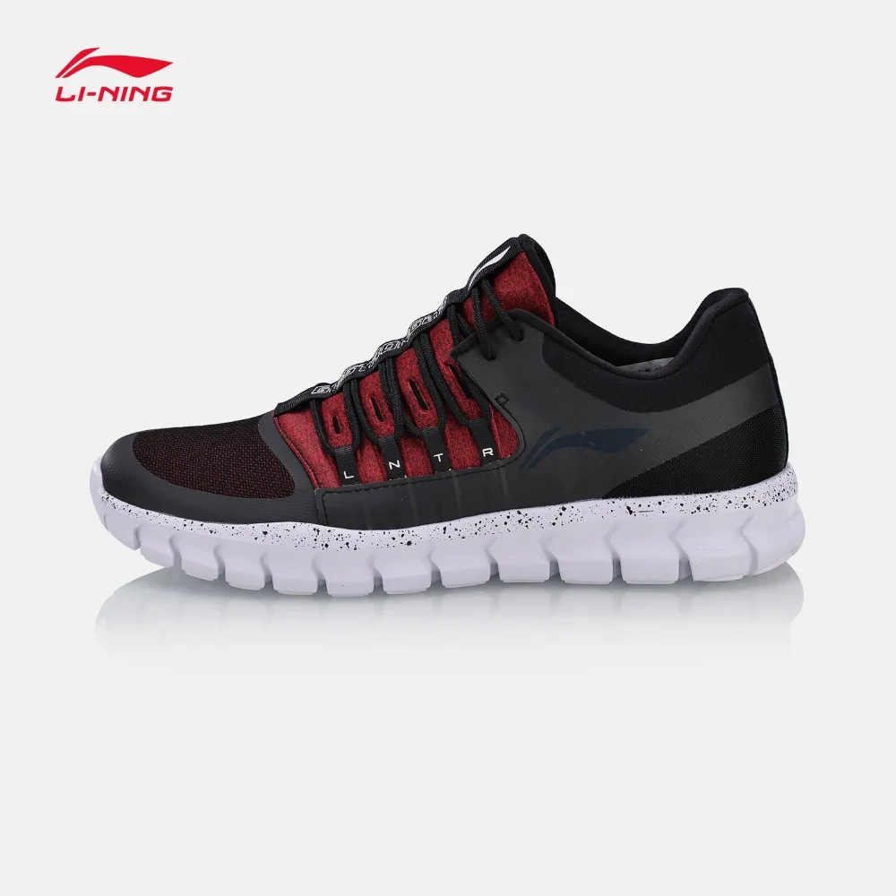 Li-Ning/мужские смарт-кроссовки 24H для быстрой тренировки; дышащая Удобная подкладка; износостойкая спортивная обувь; нескользящие кроссовки; AFHN019 SJFM18