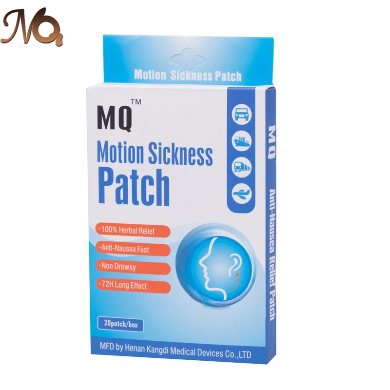 

100Pcs=5 Boxes Motion Sickness Patch Behind Ear Health Care for Children/Adults Herbal Patch for Travel Nausea and Vomiting