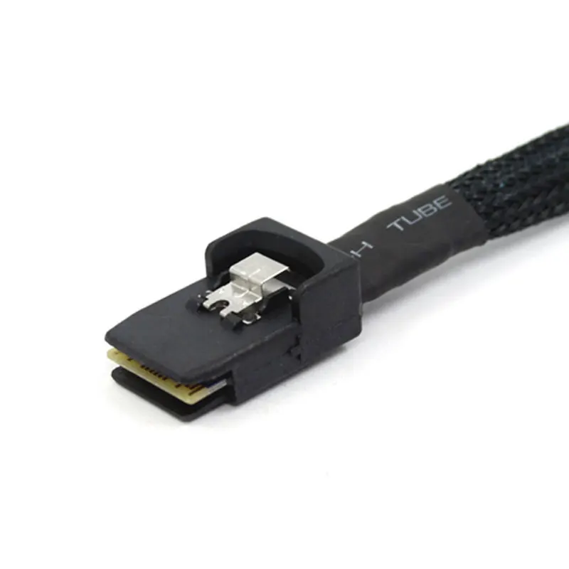 80 см Mini SAS 4i SFF-8087 36-контактный хост с обратным углом 270 градусов 4 SATA 7Pin Target HDD