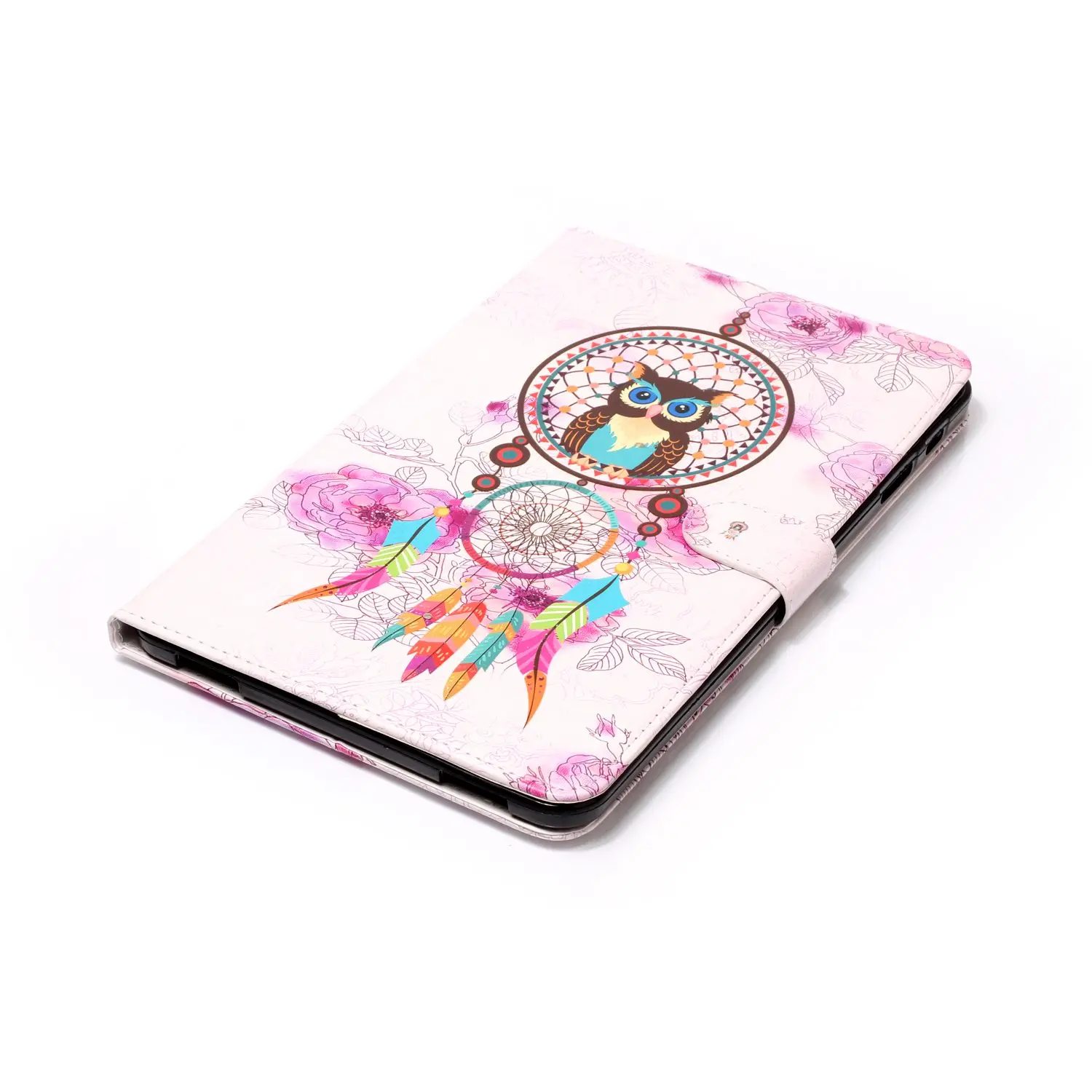 Чехол-книжка из искусственной кожи с рисунком панды и волка для Samsung Galaxy Tab A A6 10 1