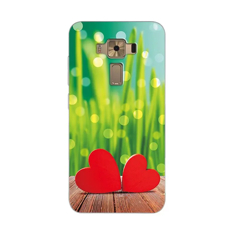 Y14 Милый художественный чехол для Asus Zenfone 3 ZE520KL, новинка, цветы, силиконовый чехол для телефона, чехол для Zenfone3 ZE520 KL Fundas ZE 520KL - Цвет: Y14