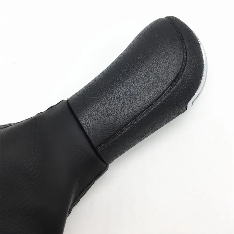 Черная крышка рычага переключения передач Newbee ботинка для Mercedes Benz C Class W203 S203 / W202 BJ