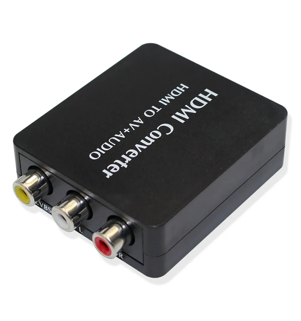 1080p HDMI в AV аудио конвертер SPDIF оптический Toslink коаксиальный CVBS L/R out Поддержка NTSC/PAL