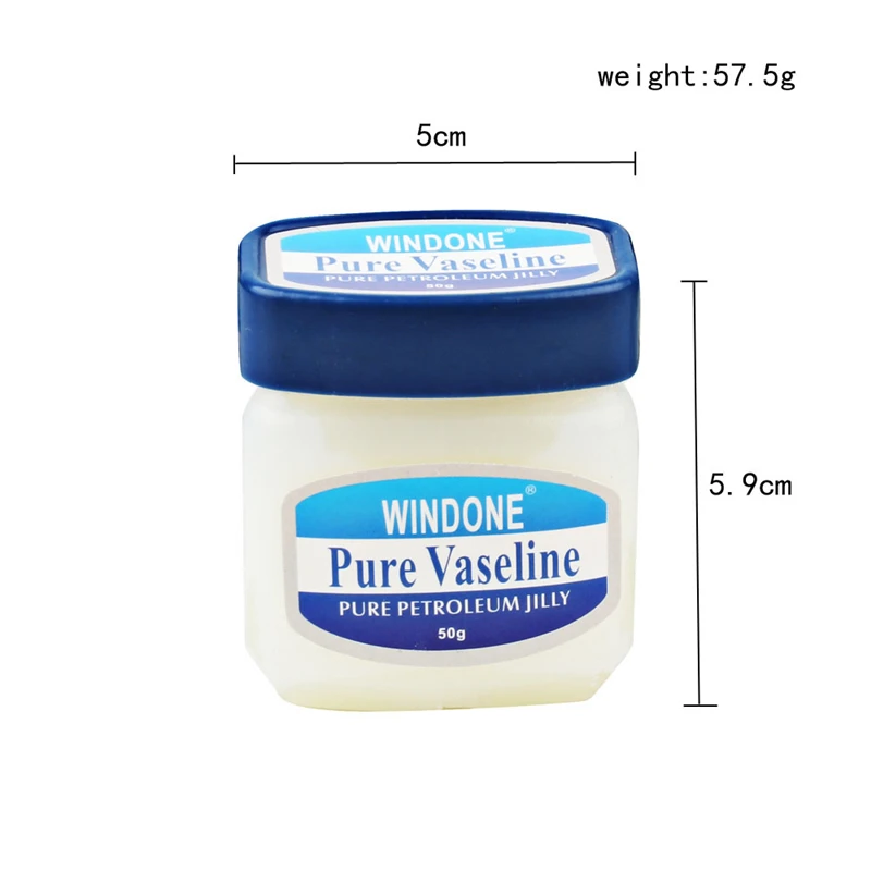 Увлажняющий крем Vaseline Pure Petroleum Jelly 50 г против трещин для рук защиты кожи ног