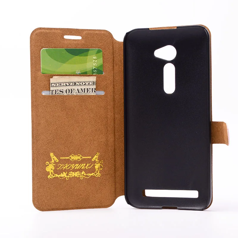 Кожаный чехол книжка для Asus Zenfone 4 A400CG A450CG 5 Zenfone2 ze500cl ZE550ML 2 Laser ZE500KL ZE600KL ZE620KL