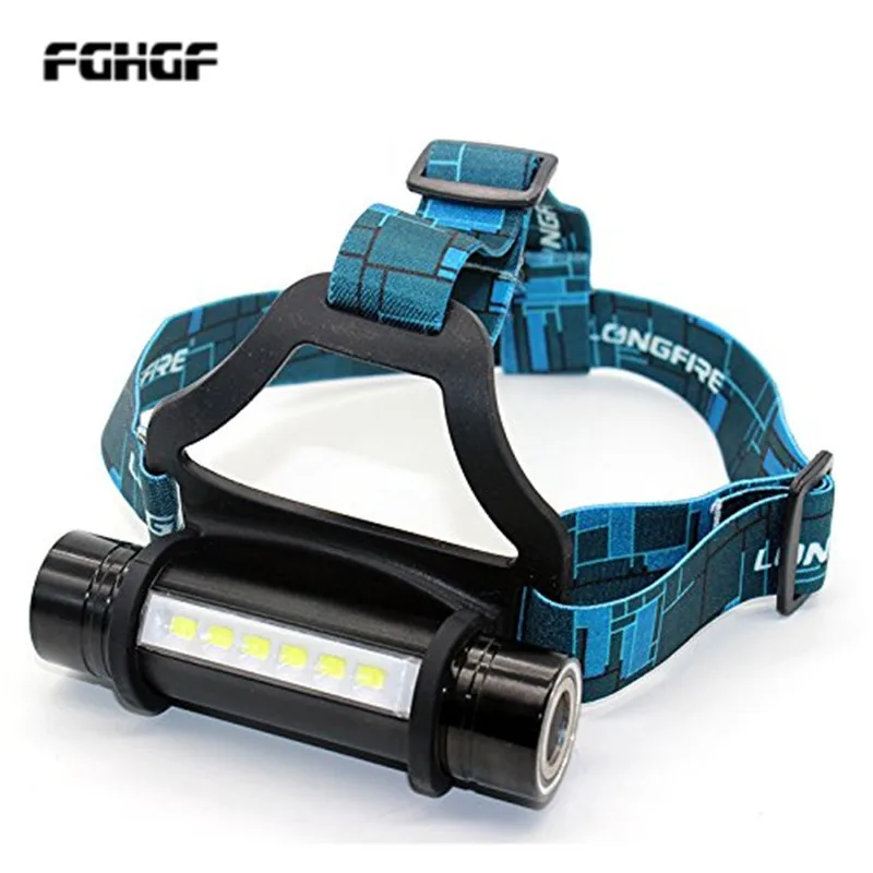 6 LED CREE Q5 наружный фонарь для кемпинга Водонепроницаемый 3 режима головная