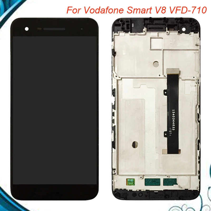 Для Vodafone Smart V8 VFD710 VFD 710 Полный ЖК-дисплей кодирующий преобразователь сенсорного