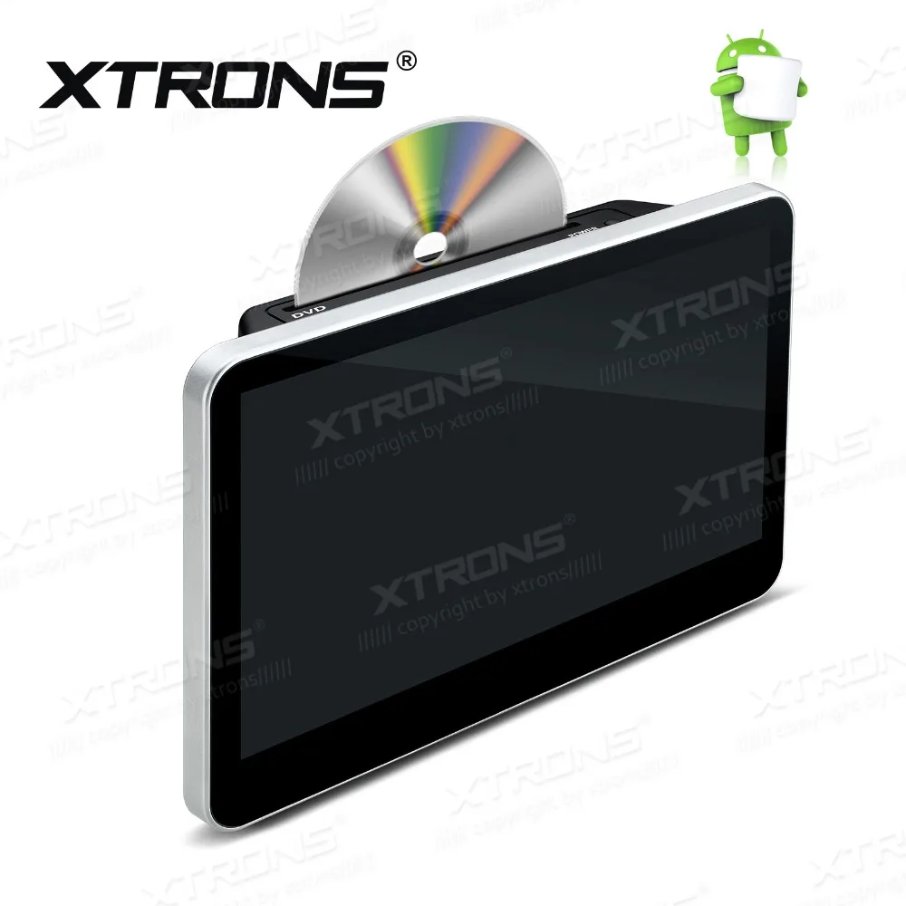 XTRONS 1 шт. 10 &quotдюймовый сенсорный экран 1080 P видео Android 6 0 Универсальный подголовник
