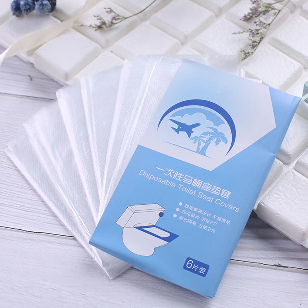 36 шт. одноразовое покрытие на сиденье унитаза коврик портативный