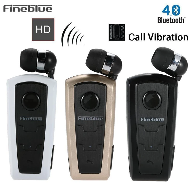 Fineblue F910 Мини Портативный беспроводной Bluetooth наушники гарнитура в ухо вибрирующее