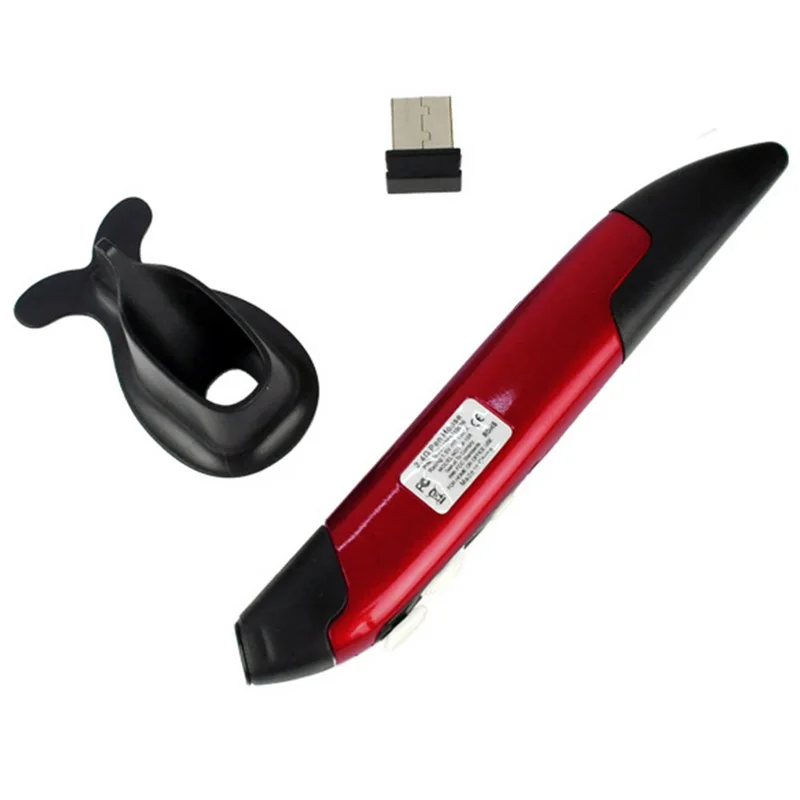 Новинка практичная Беспроводная USB мышь в форме ручки 2 4 ГГц оптическая воздушная