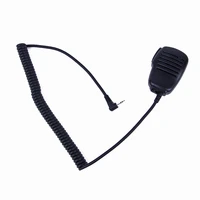 handheld speaker for motorola tlkr t5 t6 t80 t60 fr50 radio microphone t type 14mm 1pin 2 5mm mic walkie talkie talkabout md200