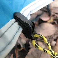 tent pull point clip outdoor camping tent alligator clip pull point hook buckle for the tent crocodile clip 10pcssets