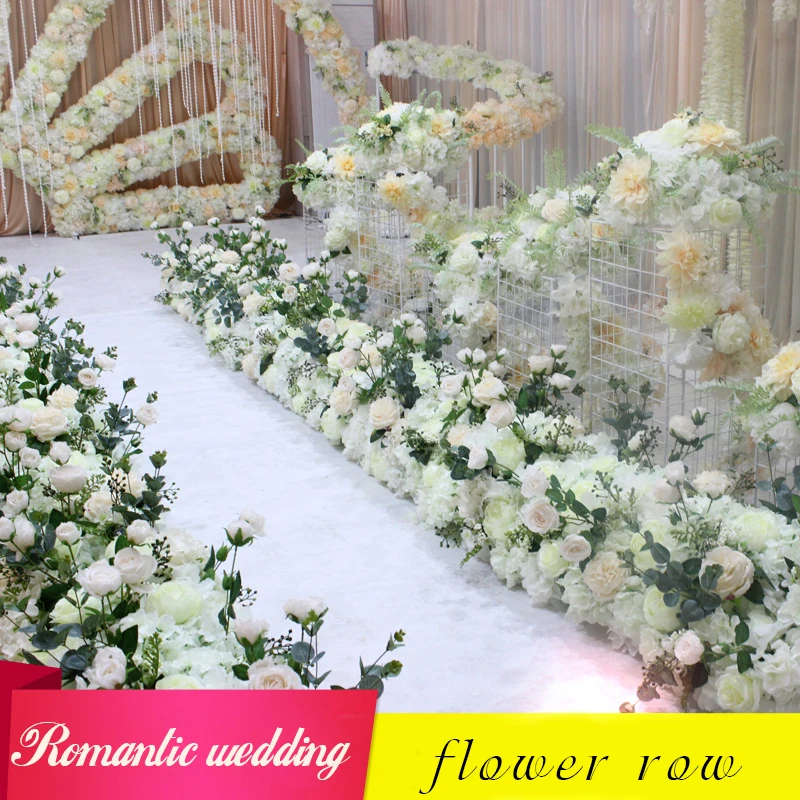 1 м для празднования вечеринки свадебная фотосессия дорога искусственная Роза